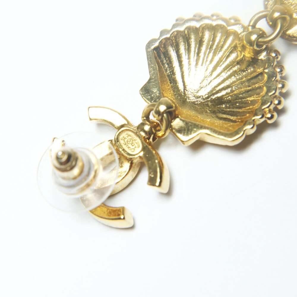 Chanel Earrings Pearl Gold-Tone Metal #246953C10B - Picture 7 of 7